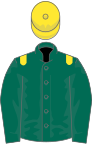 Dark green, yellow epaulets, yellow cap