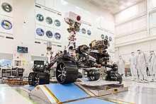 Picture of the Perseverance Rover at JPL