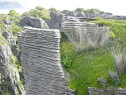 Pancake rocks i Paparoa nationalpark