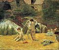 Paul Gauguin : Jeunes bretons au bain ou La baignade au moulin du Bois d'Amour (1886)