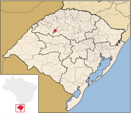 Eugênio de Castro – Mappa