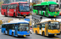 Autobúses en Seúl, Corea del Sur