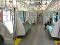 Interior of later-build car inserted into 10-car sets in August 2010