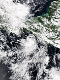 Vicente at peak intensity on October 20