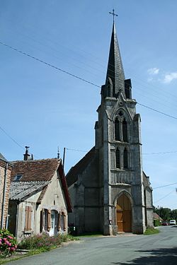 Skyline of Fontaine-Raoul