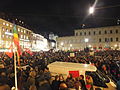 Max-Joseph-Platz München, 22. Dezember 2014