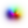 Orbital cloud with actual probability density distribution.