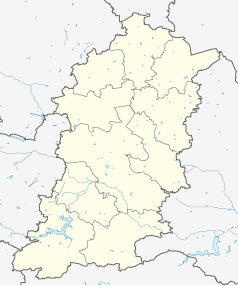 Mapa konturowa obwódu Szumen, w centrum znajduje się punkt z opisem „Szumen”