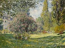 Landschap: het Parc Monceau (1876) Metropolitan Museum of Art