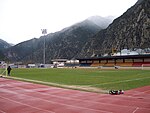 The Estadi Comunal Aixovall, Andorra's home football stadium