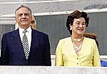 El Presidente Fernando Henrique Cardoso y la Primera dama Ruth.