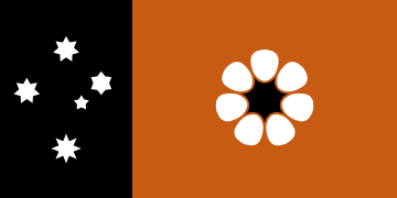 Bandera del Territorio del Norte, Australia