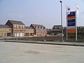 New buildings around the site of the former football pitch. (photo April 2007)