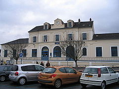La gare de Montereau.