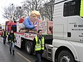 Karnevalsverein "Rote Funken" Karikatur Ullrich Sierau, Oberbürgermeister der Stadt Dortmund