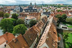 Krämerbrücke from above