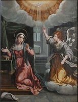 Annunciation, 1610, Mexico