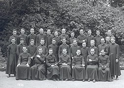 La chorale du grand séminaire de Rennes en 1935