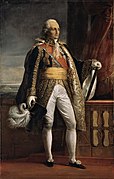 Le maréchal d'Empire Bon Adrien Jeannot de Moncey né en 1754 à Moncey.