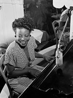 William P. Gottlieb: Mary Lou Williams, portrétní snímek z nadhledu, 1946