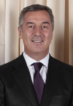 Milo Đukanović vuonna 2009