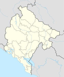 Рожаје на карти Црне Горе