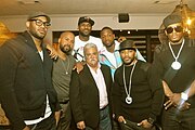 Omar Slim White, Lebron James, Dwyane Wade, and friends (17 March 2011)