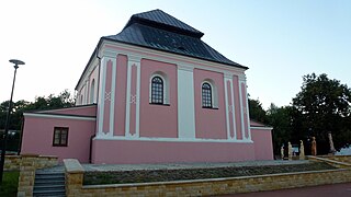 L'ancienne synagogue restaurée.