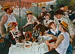 Lunch van de roeiers, Renoir