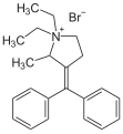 Deutsch: Struktur von Prifiniumbromid English: Structure of Prifinium bromide