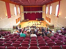 Photo de la salle Olivier Messiaen dans la chapelle de l'ancien couvent des Minimes.