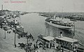 Havnen i Stettin, i 1900