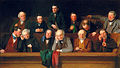 Image 2Painting of a jury deliberating