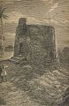 "Tower of Silence"; 19th century engraving