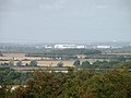 Lapangan Terbang Cambridge dari jarak jauh.