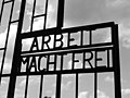 Toegangshek naar Sachsenhausen.