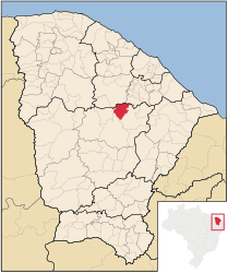 Choró – Mappa