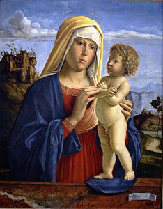 Cima da Conegliano, Vierge à l'Enfant, vers 1495.