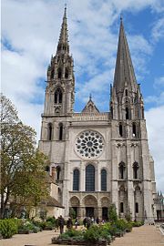 Cathédrale de Chartres, façade