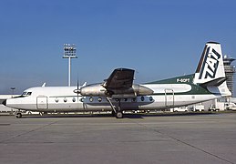 Fokker F227B de la TAT en 1980 à Paris-Orly