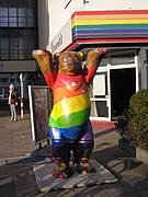 Gay Bear at Nollendorfplatz, Berlin