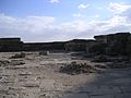 Vista del gran celobert del temple funerari