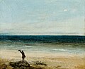 Gustave Courbet: Le bord de mer à Palavas, 1854