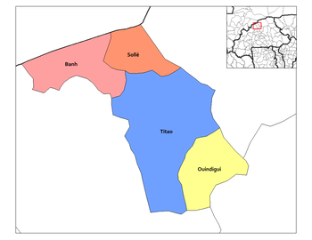 Banh Department location in the province