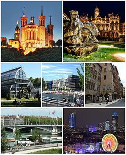 Lyon város képe