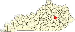 Koartn vo Estill County innahoib vo Kentucky