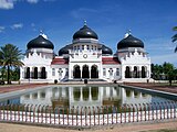 La Grande Mosquée Baiturrahman à Banda Aceh