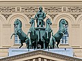 Quadriga-Skulptur von Peter Clodt von Jürgensburg, Bolschoi-Theater in Moskau