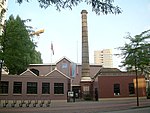 Den första Philips-fabriken i Eindhoven.