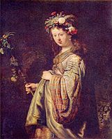 Rembrandt – Flóra (1634)